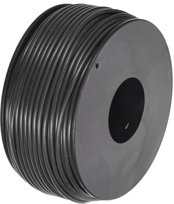 sourcing map 20AWG Wire 20 Gauge Stranded Wire PVC Hookup Wire 30M/100ft Black, Electrical Wire UL1007 Spool Tinned Copper Wire for Internal Connecting Wire, Marine