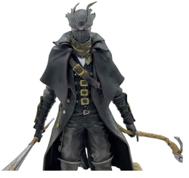 Eamily Bloodborne Curse Old Hunter Figure Handmade PVC Anime Manga Character Model Statue Figure Collectibles Decorations Gifts