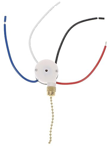 Artibetter Chaîne De Traction Vitesse Fils Pour Ventilateur De Plafond Remplacement Pratique Pour Lumières Et Ventilateurs