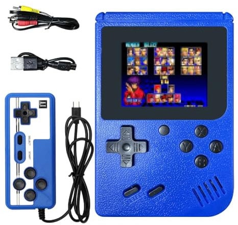 Gohytal Gameboy, Retroboy, Retro Gameboy, Handheld Spielkonsole, Retro Boy, Game Boy Original, Handheld Konsole, Mini Konsole Für Zwei Spieler Spiele Und Tv-Ausgang