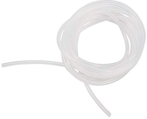 Cpolebev Tuyau de Tuyau D'Air D'Eau de BièRe de Tube de CatéGorie Comestible de Silicone de 1Mm X 3Mm 2 MèTres