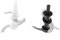 DONFAMDS 2Pièces Lames de Mixeur de Remplacement Lames de Hachoir à Viande Inoxydable Accessoires de Mixeur Électrique avec Coupe Horaire et Anti-horaire pour Cuisine à
