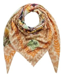 CODELLO Take Care Tuch aus Organic Cotton farbe orange