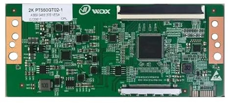 FMCUVBFR Compatible con Hui KE, El Inversor De Placa Lógica PT550GT02-1 4K De Un Solo Puerto 96PIN Admite Particiones Simples Y Dobles.(2K)