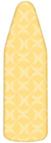 Bügelbrettbezug Elegantes Gelb Bügelbrettbezug 120x40 Elastisch Bezug Bügelbrett Für Schnelles Bügeln Bügeltischbezug mit Dick Polsterung Ironing Board Cover Hitzeresistent Bügelbrettbezüge