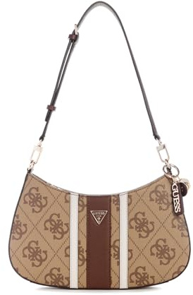 GUESS - Noelle II Top Zip Shoulder Bag, Bag Donna