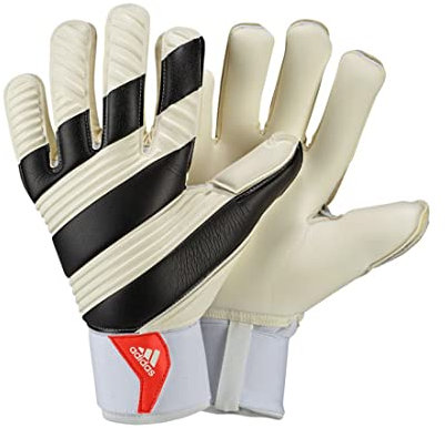 Adidas Classic Pro weiß/schwarz Torwarthandschuhe, weiß / schwarz