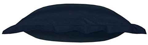 Curt Bauer Mako Satin Uni Kissenbezug, Größe:40x80 cm, Farbe:3752 Marine