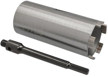 Diamant Bohrkrone Sechskant lang (200mm) Aufnahme Nutzlänge 180 mm Ø 82 mm Betonbohrkrone Kernbohrer