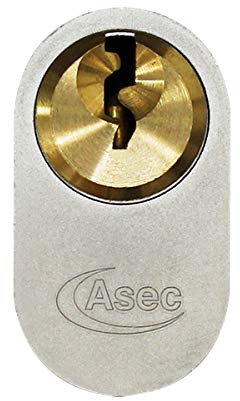 ASEC Vital 6 Pin Oval Double Cylinder - 64MM 32/32 (27/10/27)