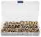 150 stücke M3 / M4 / M5 / M6 / M8 / M10 / M12 Kohlenstoffstahl Flachkopf Gewinde Blindnietmutter Einsatz Assorted Set Nietmuttern