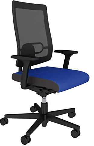 Sedus Black Dot bd-122, Bürostuhl, ergonomisch, höhenverstellbar, Schreibtischstuhl mit Netzrücken (Blau)