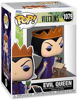 Funko Pop! Disney: Villains - Evil Queen Grimhilde - Disney Villains - Figura de Vinilo Coleccionable - Idea de Regalo- Mercancia Oficial - Juguetes para Niños y Adultos - Movies Fans