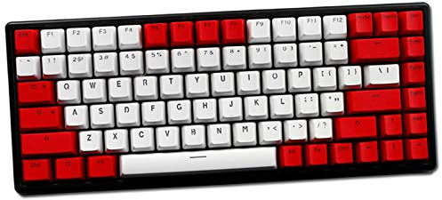 Sunzit Keycaps, 84 Keycaps Backlight Mechanische Tastatur PBT Keycaps für AKKO 3108/RK S84 Keyboard Keys (Keyboard