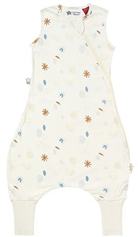 Tommee Tippee Baby Schlafsack mit Beinen - Der Original Grobag Steppeebag Baby-Strampler - hüftgesundes Design - weicher baumwollreicher Stoff - 6-18 m - 1.0 TOG - Abstrakter Regenbogen
