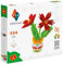 Origami 3D 501829 - 3D Origami Topfblume - Schöne 3D Papierskulptur mit patentierten Bauteilen und verständlicher Bauanleitung, 554 Teile, 17x15x25cm, ab 8 Jahre, Mittel