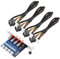 Zunedhys HDD Power Control Switch Festplattenwahlschalter SATA-Laufwerksschalter für Desktop PC Computer