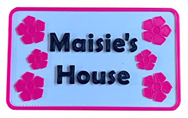 XL Children's Playhouse Sign - Little Tikes - Door Plaque - Door Sign - Playhouse