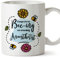 Mugffins Tassen/Becher mit Spruch für ANÄSTHESISTIN - Auf Englisch - Thanks For Beeing Amazing - 11 oz / 330 ml - originelles und lustiges Geschenk Mitarbeiter