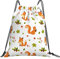 Eichhörnchen-Rucksack mit Kordelzug,niedliche Tasche,Waage,Tasche,Sackpack für Reisen,Strand,Yoga,Einkaufen im Freien