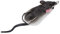 VBESTLIFE Topwater Angelköder in Mäuseform, Harter Körper, Metallkugel, Rotierender Schwanz, Drillinge, Künstliche Ratten, Angelköder für Barsch und Hecht (Grau)
