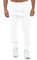 Tazzio Cargohose Herren Cargo Hose Jogger Chino Regular Fit Jeans 16610 (Weiß, M)
