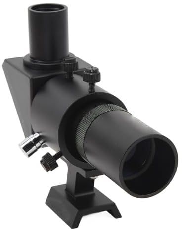 6X30 Teleskop-Sucherfernrohre, 90 Grad Rechtwinkliger Optischer Sucher, FMC-Mehrschichtbeschichtung mit Halterung, -Leitfernrohr für Astronomische Teleskope