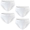 Hunter&Hawks Lot de 4 Slips Homme en Viscose de Bambou | S-6XL | Slip Homme et Respirants | Propriétés Anti-Humidité pour Fraîcheur et Détente