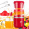 Electric Citrus Juicer Portable Rechargeable Juicer Machines with USB Cable Used for Making Fresh Orange Juice, Suitable for Oranges,Lemons, Kiwis,and Grapefruits