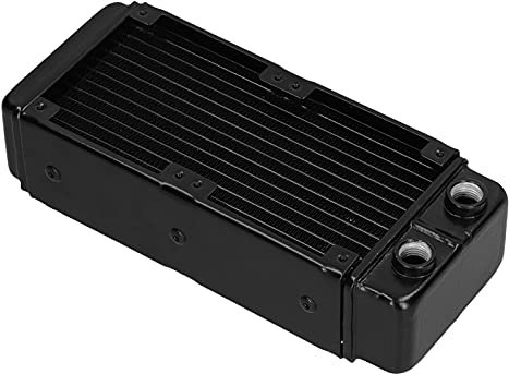 Radiatore di Raffreddamento Ad Acqua per CPU del Computer, Mini Radiatore per Computer con Dispositivo di Raffreddamento a Liquido per di Raffreddamento Ad Acqua in Lega di