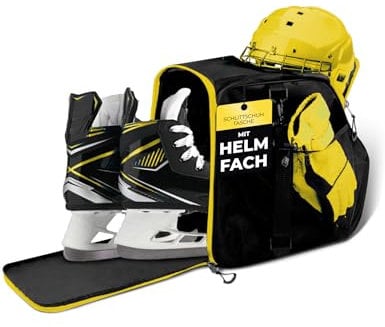 Skischuhtasche Kinder Skischuhtasche mit Helmfach [40 L] - Tasche für Skischuhe für Kinder mit extra Stauraum für Helm und Skizubehör - Modell ISCHGL