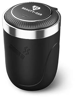 MMSXY 2 Stück Auto Aschenbecher für Opel Grandland X Modelle,Universal Auto Montierter Aschenbecher,Rauchfreier Und Umweltfreundlicher Aschenbecher,Auto Dekoration Zubehör