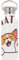 Bouteille Inox Gourde Thermo Isotherme - Chat va Chaton Humour Jeu de mot Dessin - 500 ml (17 oz)