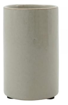 Meraki - Becher - MKDatura - Ton - Farbe: shellish Grey - (HxØ): 12 x 8 cm