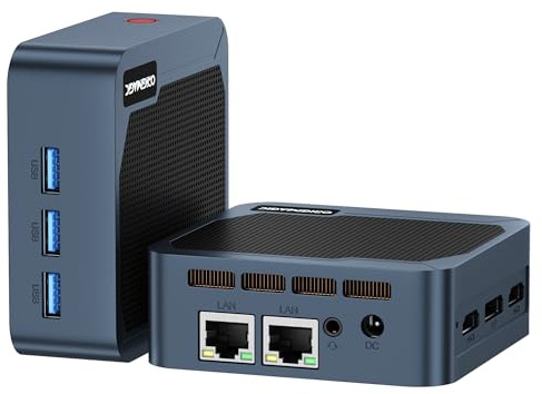 origimagic C2 Neo Mini PC avec Processeur Intel Alder Lake-N95 (Plus Puissant Que N97), 12 Go RAM LPDDR5, 512 Go SSD NVMe, W11 Pro, Double1000MM LAN, Triple Affichage 4K, Wi-FI 5/BT 5.0