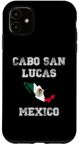Hülle für iPhone 11 Retro Cabo San Lucas Mexiko Used-Look Mexiko Flagge