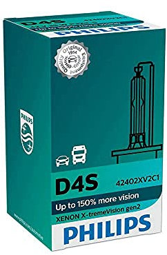 D4S 35W P32d5 Xtreme Vision 150% 1st. Philips