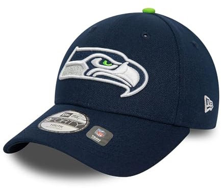 New Era Seattle Seahawks NFL The League Blau Verstellbare 9Forty Cap für Kinder - Youth