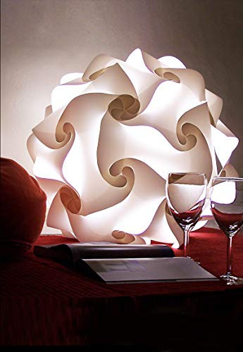 Lampada da Terra moderna LED design Soggiorno Camera da letto stanza FIOCCO 50 cm salotto sala da pranzo Sfera Bianca lampadina luce fredda e27 Illuminazione interni Luci Casa