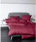 Janine Kissenbezug Mako Satin Nackenrolle Uni Colors Ø 15 x 40 cm Bordeaux