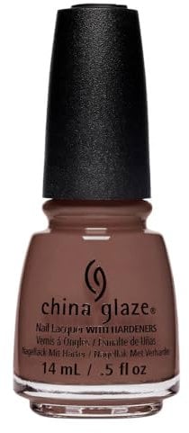 China Glaze Nail Lacquer with Hardeners, 14 ml, Give Me S'more