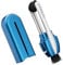 Peeps Eyeglass Cleaner - Carbon Lens Cleaning Tool for Glasses, Spectacles, Sunglasses, Reading Glasses - No Wipes or Cloth (Matte Blue)