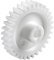Reely Polyacetal Stirnzahnrad Modul-Typ: 1.0 Bohrungs-Ø: 4 mm Anzahl Zähne: 20