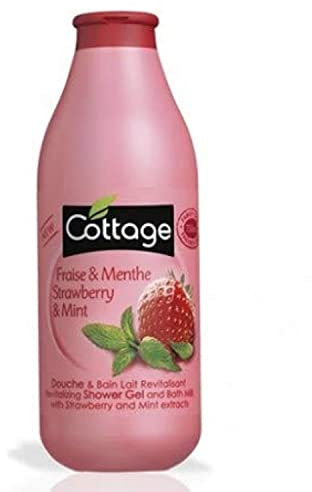 COTTAGE GEL LECHE CORPORAL FRESA/MENTA