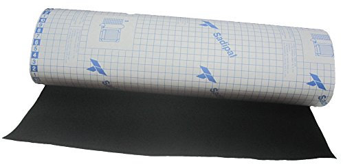 HERSO Terciopelo Adhesivo Rollo 45 x 10 m Negro - CALCULADORA Estándar LCD
