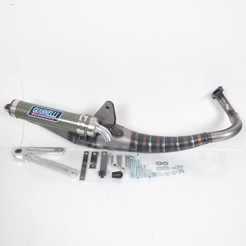 auspuff giannelli für roller sym 50 jet euro x 2003 bis 2015 31619e c neu