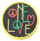 Bob Marley One Love - Musiker - Jamaika - Cnd Patch (a520)