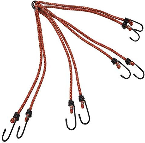 PETEX 43192512 Gepäckspinne, J-Haken, Rot