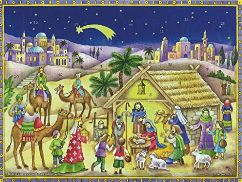 Adventskalender Bethlehem: Papier-Adventskalender