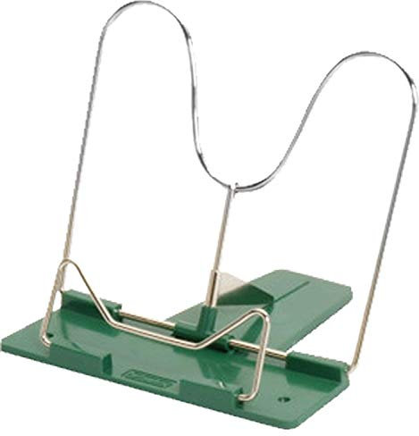 Herlitz Leseständer mit Metallbügel und Kunststoffsocke (Grün, 1 Leseständer)